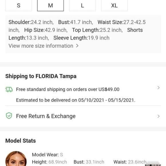 TIE DYE SHORTS SET lavender - Picture 5 of 9